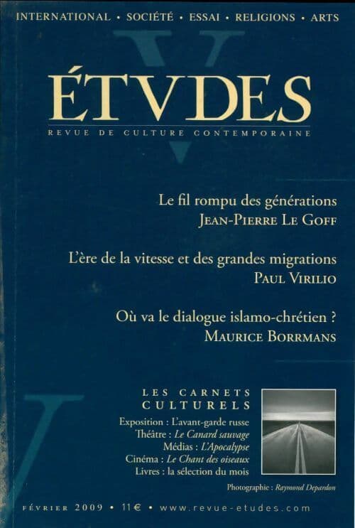Études février 2009 - Collectif