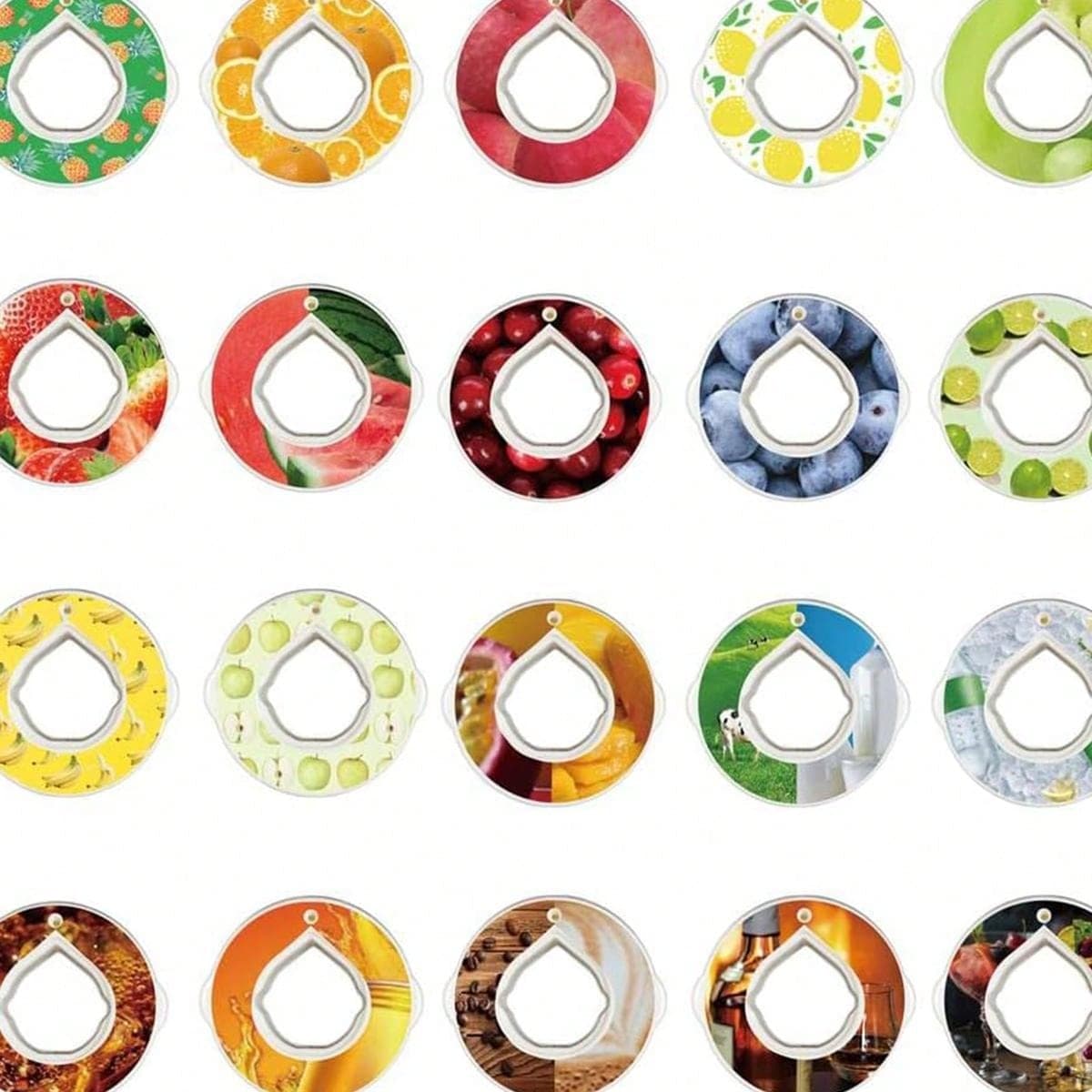 1 pièce Désodorisant d'air parfumé aux fruits simple